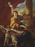 Nicolas Poussin St.Cecelia china oil painting reproduction